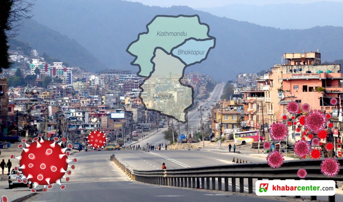 काठमाडौँ  उपत्यकामा थपिए ९७३ कोरोना संक्रमित