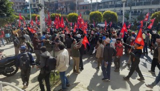 काठमाडौंमा राजतन्त्र र हिन्दू राज्यको पक्षमा प्रदर्शन