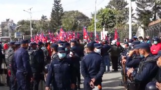 राजसंस्था पुनर्वहालीको माग गर्दै आजपनि प्रर्दशन