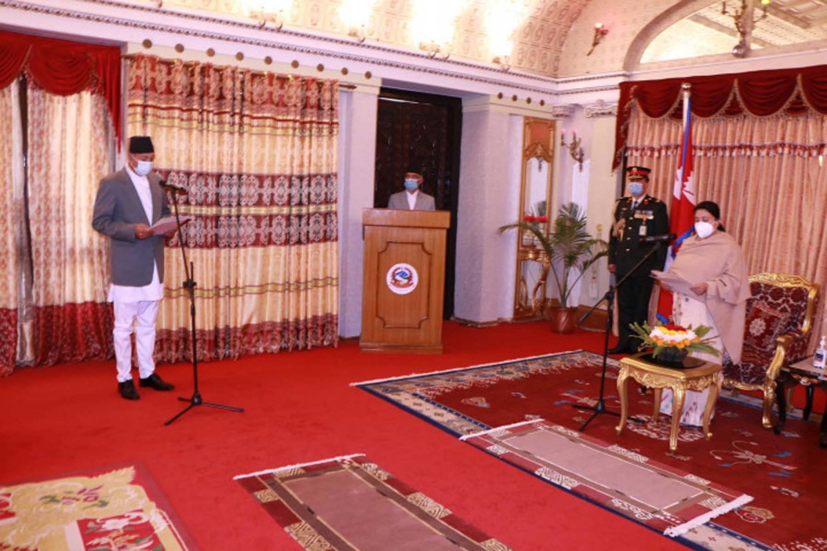 अमेरिकाको राजदूतमा नियुक्त भएका खतिवडाले लिए सपथ