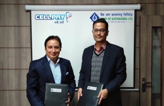 बैंक अफ काठमाण्डू र सेलपेबीच सहकार्य