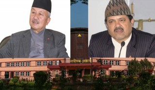 ओलीका भित्रिया नेम्वाङ र खरेलले बोलेका कुरालाई प्रमाण मान्न इजलासमा कसले गर्यो चर्को स्वर  
