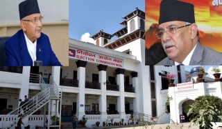 आज नेकपाका दुवै समूह निर्वाचन आयोग जादै,  कुन बन्ला आधिकारिक  पार्टी ?