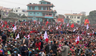 यस्तो देखियो धनगढीको नेकपा प्रचण्ड नेपाल समूहको कार्यक्रम