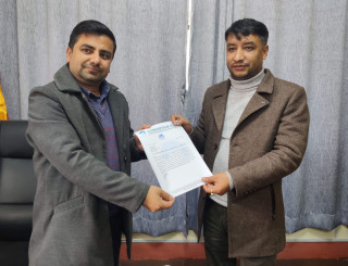 राष्ट्रिय बाल अधिकार परिषद्लाई कन्सोर्टियमद्वारा सुझाव पत्र हस्तान्तरण