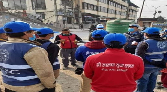 ट्राफिक व्यवस्थापनलाई चुस्त र सहज बनाउन स्वयंसेवक परिचालन