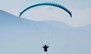 कावासोतीमा प्याराग्लाइडिङको परीक्षण सफल