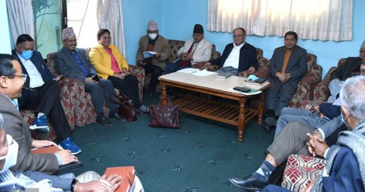 नेकपा माओवादी केन्द्रको स्थायी कमिटी बैठक सिंहदरबारमा