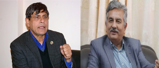 पोखरा पुगेर नेपालले काउन्टर दिएपछि ओलीले पाण्डे र भुषाल माथि बर्साए डण्डा, दुवै ६ महिना निलम्बित 