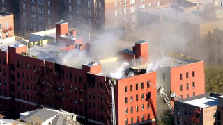 न्युयोर्कको एक भवनमा भीषण आगलागी, २१ जना घाइते