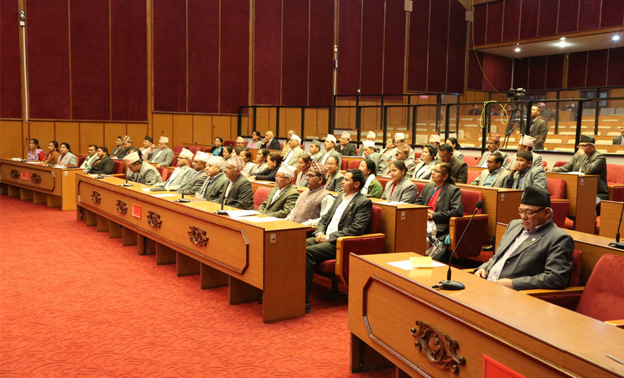 प्रतिनिधिसभाको बैठक माघ २६ गते दिउँसो १ बजेसम्मका लागि सर्‍यो