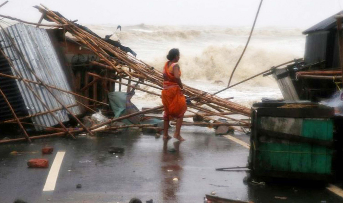 भारतमा यास चक्रवातको असर : दुईजनाको मृत्यु, लाखौं भन्दा बढी विस्थापित