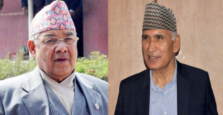 वामदेव गौतम र विष्णु पौडेलबीच भेटवार्ता