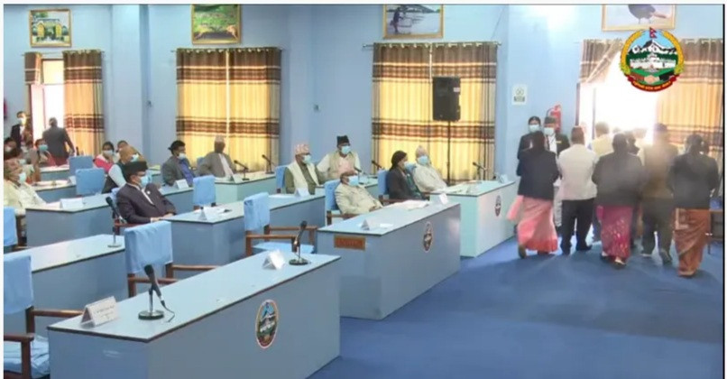 प्रतिनिधिसभा बैठकमा एमालेको अवरोध कायमै, मंगलवारसम्मका लागि बैठक स्थगित