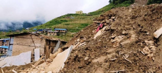 मनाङमा बाढीपहिराको क्षतिसम्बन्धी प्रतिवेदन