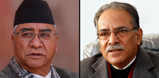 मन्त्रिपरिषद् विस्तारबारे प्रधानमन्त्री देउवासँग छलफल गर्न बालुवाटार पुगे प्रचण्ड