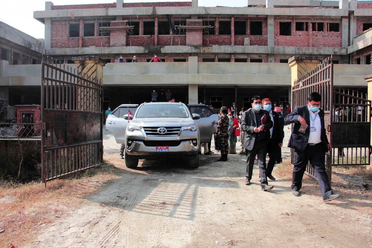 हस्तान्तरण अन्योलले प्रदेशकै ठूलो आयुर्वेद चिकित्सालय सञ्चालनमा विलम्ब