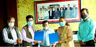 घरेलु तथा साना उद्योग महासङ्घ र मेगा बैंकबीच सम्झौता