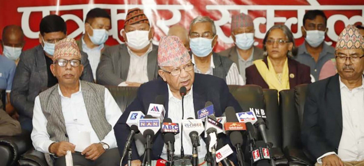 ओलीलाई लक्षित गर्दै नेपालले भने - 'मार्क्सवाद र लेनिनवाद प्रति समर्पित गराई कुसंस्कारीहरुको झुन्ड हुन दिने छैन्'