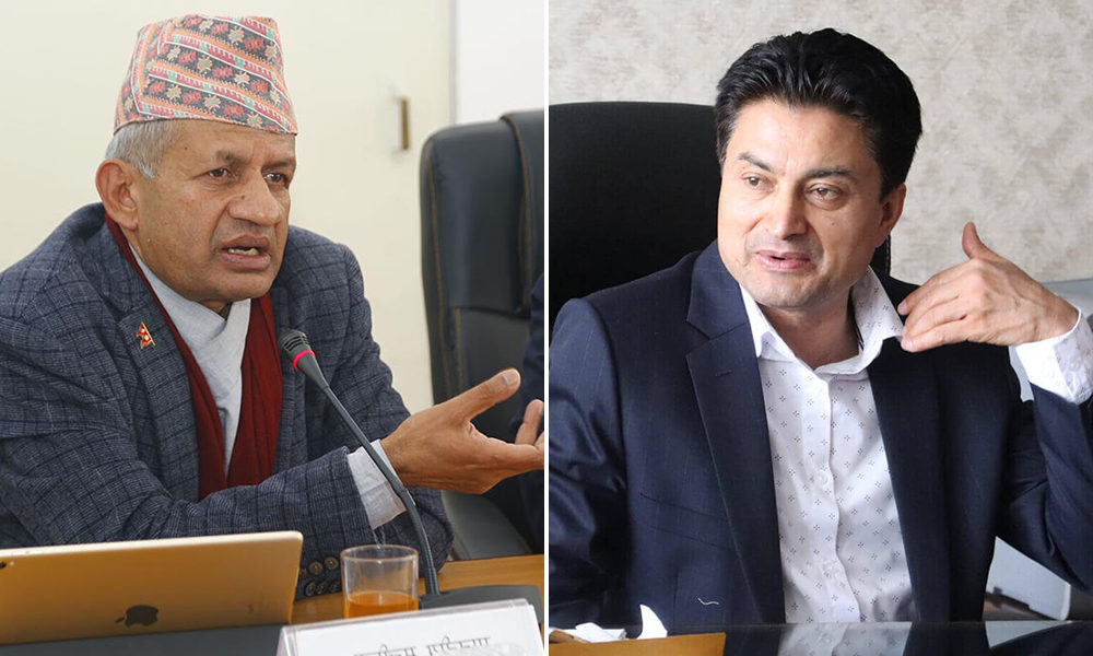 एमाले गुल्मीको संयुक्त भेला, ज्ञवाली र विष्टले सम्बोधन गर्दै