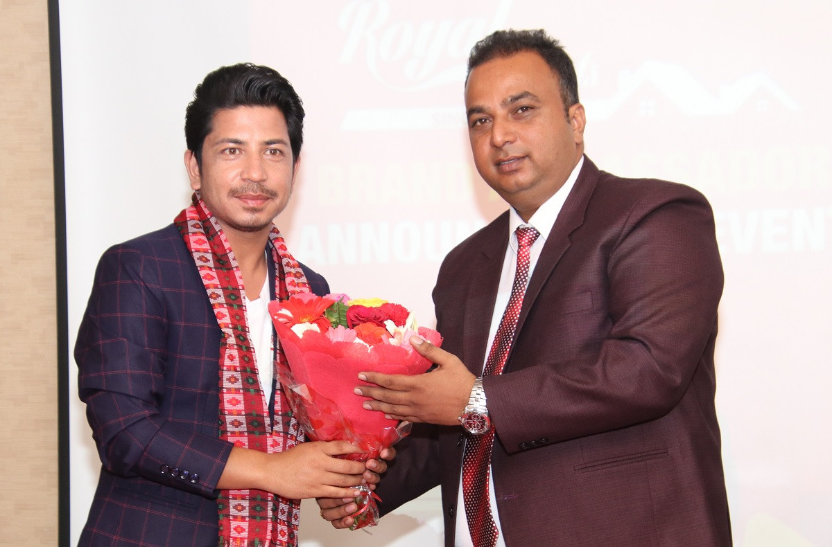 गायक प्रकाश सपूत बने रोयल पेन्ट्सको ब्रान्ड एम्बेसडर