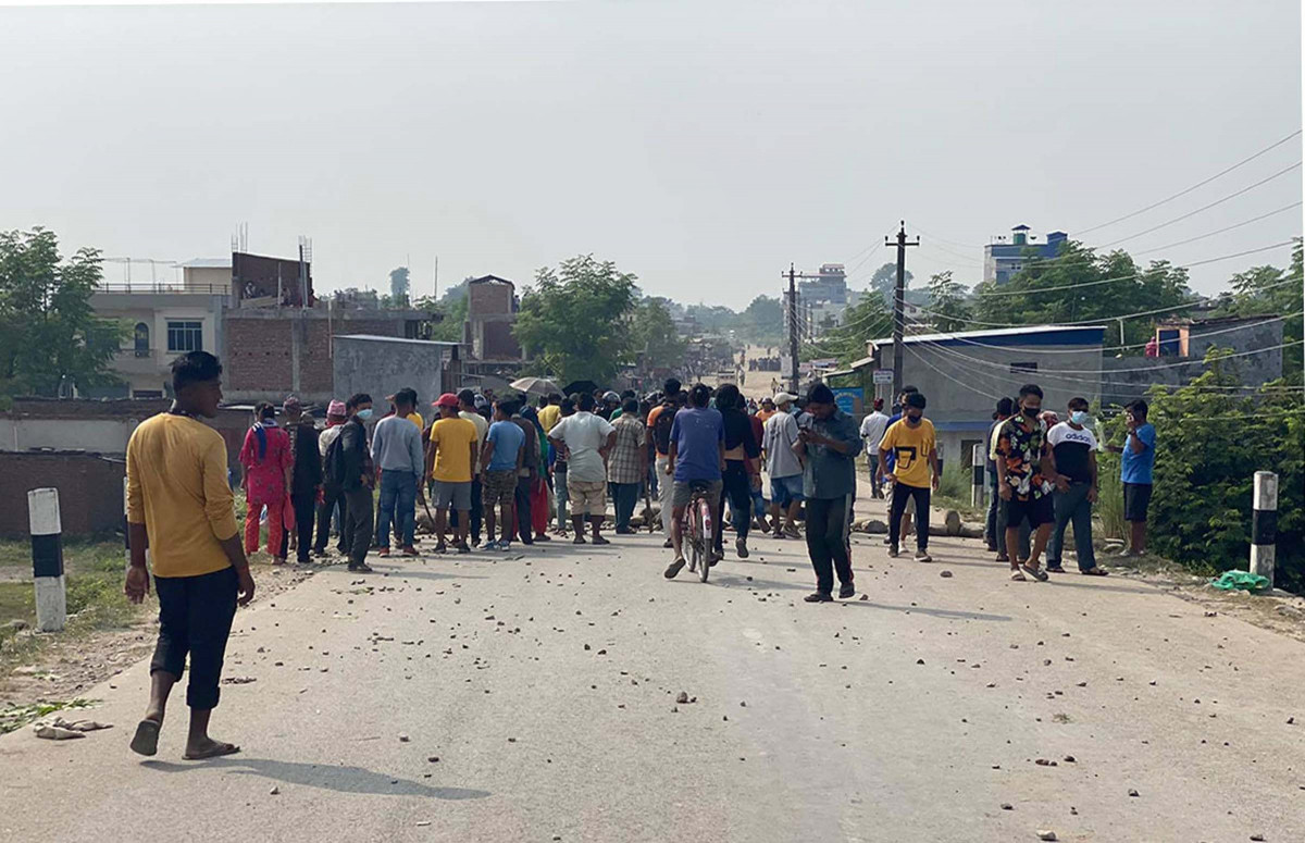 रुपन्देहीको मोतीपुरमा तनाव बढेपछि कर्फ्यू लगाइयो (आदेशसहित)