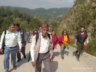 स्रष्टा पदयात्राको  एकाउन्नौँ शृङ्खला  सम्पन्न