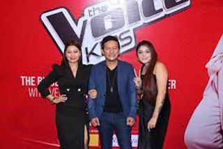 आजबाट ‘द भ्वाइस किड्स’ को प्रसारण  हुँदै