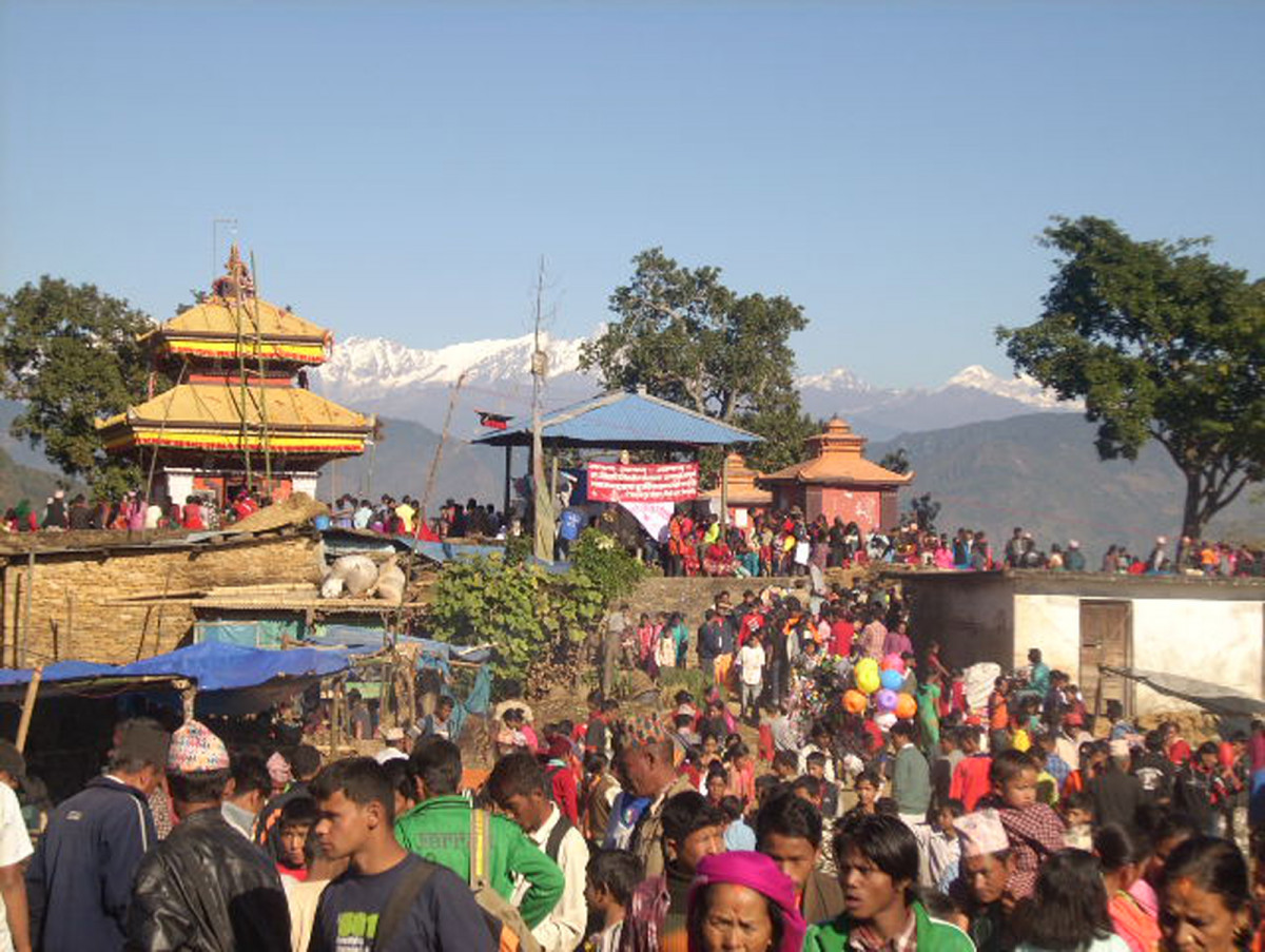 धार्मिक तथा पर्यटकीय दृष्टिले प्रसिद्ध सिन्धुपाल्चोकको गौराति मेला सुरु