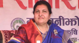 जलेश्वरनाथ महादेवको पूजाअर्चना गर्न राष्ट्रपति विद्यादेवी  आउँदै  