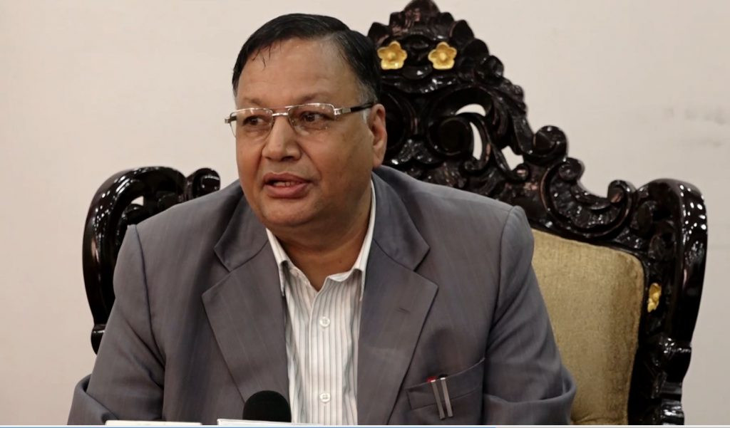 शिक्षा विज्ञान तथा प्रविधिमन्त्री देवेन्द्र पौडेलद्वारा विद्यालय शैक्षिक सेवा प्रवाह सुधार