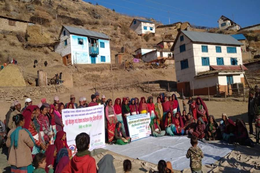 जुम्लामा सामाजिक विकृतिको रुपमा रहेको छुईगोठमुक्त अभियान