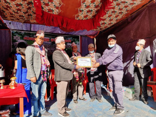 पत्रकार हरिकृष्ण गौतमलाई ‘मिडिया सोसाइटी अवार्ड’ प्रदान