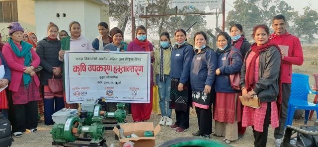 बाँकेका दलित महिलाहरु स्वरोजगार बन्दै
