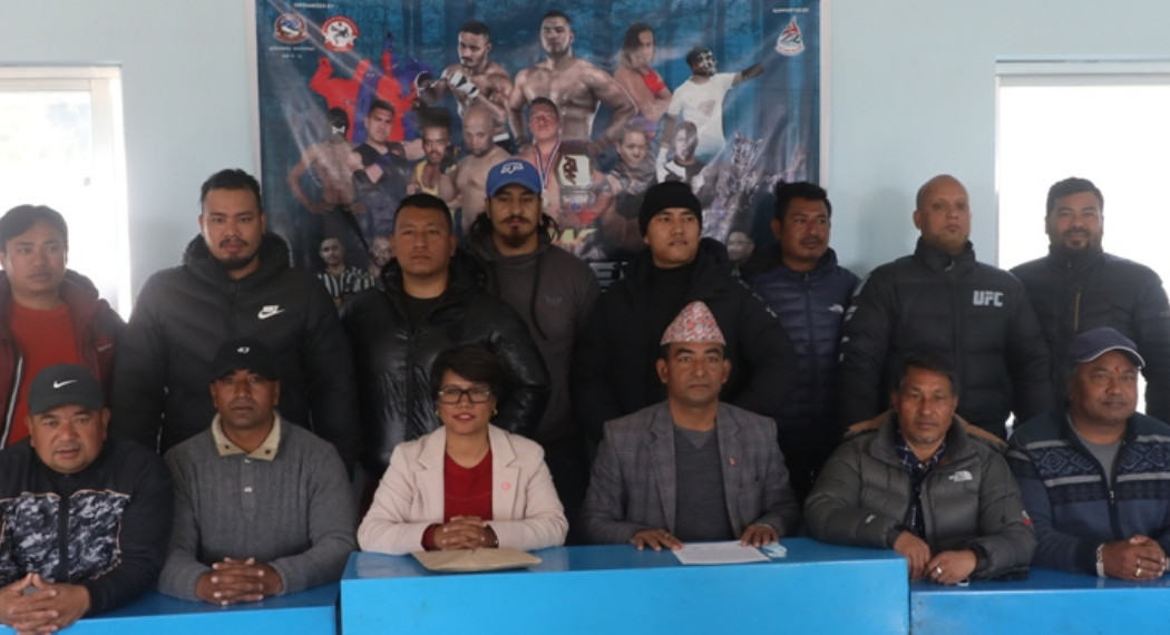 ‘आरडब्लु विन्टर स्लाम राष्ट्रिय रेस्लिङ’ प्रतियोगिता शनिबारदेखि