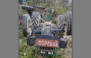 कपिलवस्तुमा ट्र्याक्टर दुर्घटना : दुईको मृत्यु, चार जना घाइते