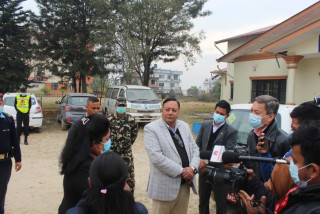 शिक्षामन्त्री पौडेल एक्कासी मेडिकल कलेजपुगेपछि....