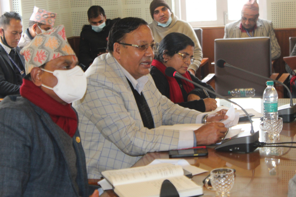 विभागीय प्रमुखलाई १४–१४ दिनमा कार्यसम्पादनको रिर्पोट  बुझाउन मन्त्री पौडेलले दिए यस्तो निर्देशन