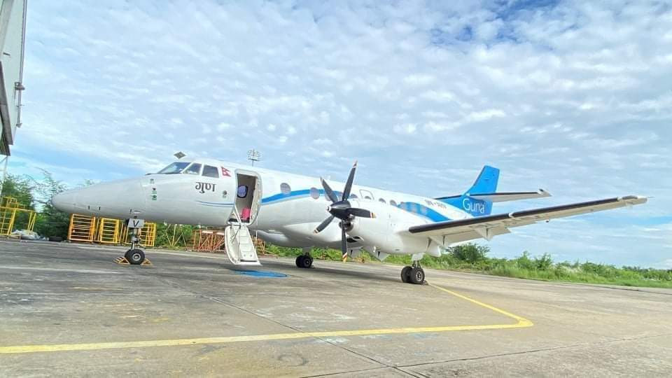 पोखरा उडेको गुण एयरलाइन्सको जहाजमा प्राविधिक समस्याका कारण तत्कालै काठमाडौं फर्काइयो