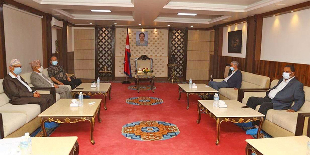 अपराह्न ४ बजे सत्ता गठबन्धनको बैठक फेरि बस्ने