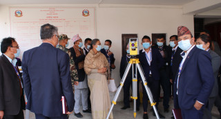 सेवाग्राहीप्रति उत्तरदायी भएर काम गर्न मन्त्री श्रेष्ठको नापी विभागलाई निर्देशन 