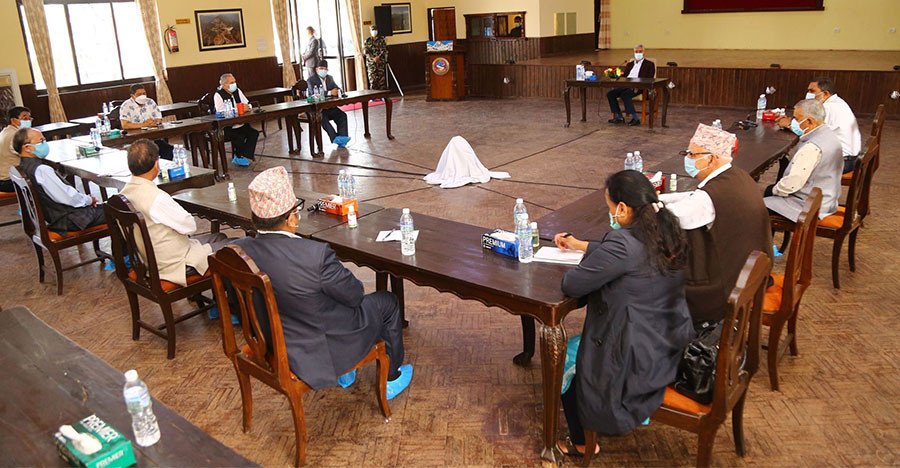 आज बालुवाटारमा सत्ता गठबन्धनको बैठक बस्दै