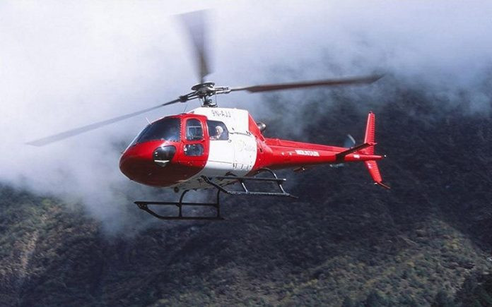 संखुवासभामा बस दुर्घटना : घाइतेको उद्धार गर्न हेलिकोप्टर जाँदै