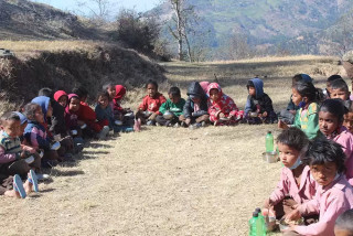 दिवा खाजाकाे व्यवस्था भएसँगै विद्यालयमा बढ्याे विद्यार्थीकाे उपस्थिति