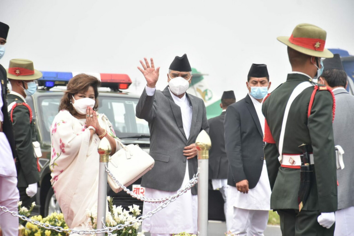 प्रधानमन्त्री देउवा आज  अपरान्ह ४ बजे स्वदेश फर्कने