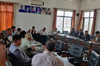 सानेपामा  काँग्रेस स्थानीय तह घोषणापत्र समितिको बैठक  सुरु