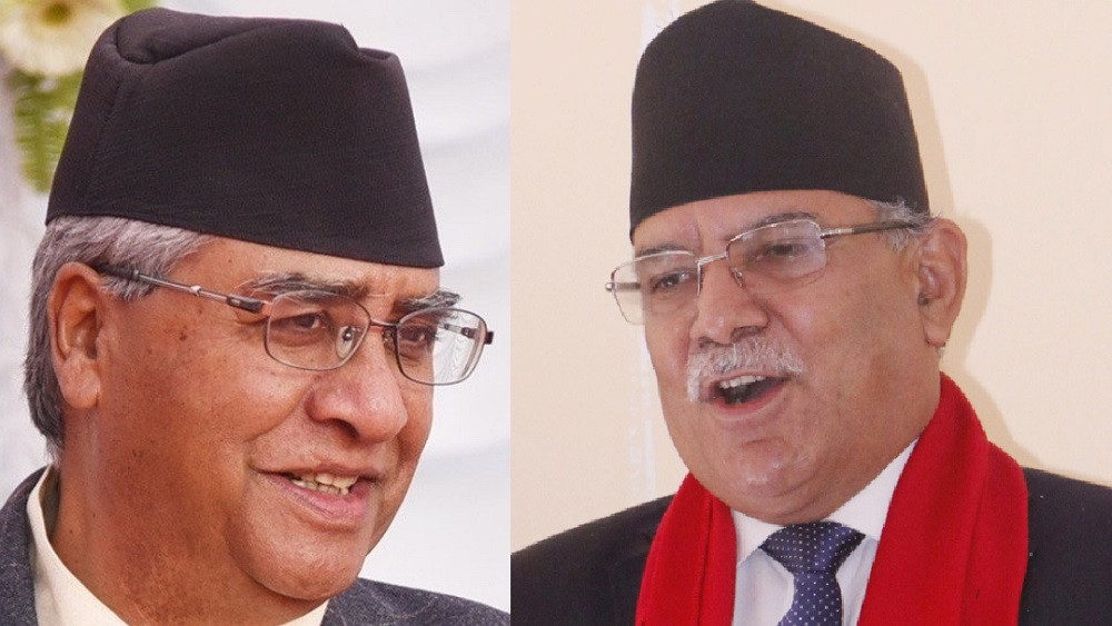 प्रधानमन्त्री प्रचण्ड र देउवाबीच भेटवार्ता, के भयो कुराकानी ?