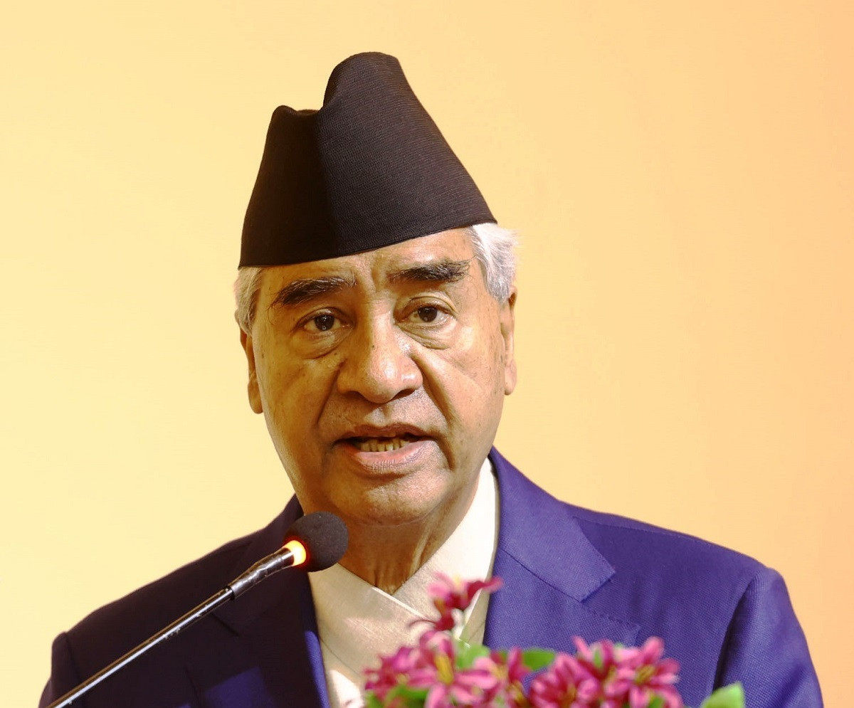पर्वहरुले राष्ट्रिय एकता कायम गर्न सहयोग पुर्याएका छन् : सभापति देउवा