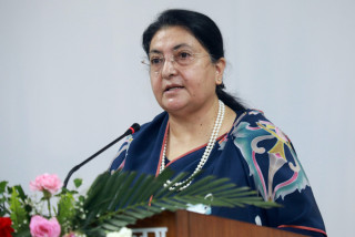 राष्ट्रपतिसमक्ष वार्षिक प्रतिवेदन पेस गरिँदै