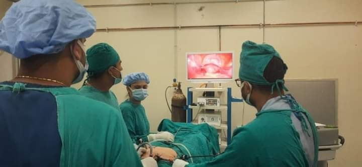 धौलागिरि अस्पतालमा दुरविनमार्फत सफल शल्यक्रिया